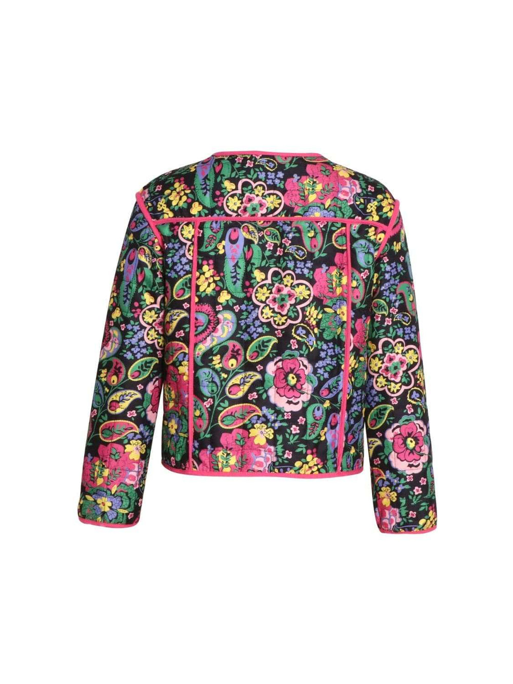 Tied Printed Long Sleeve Jacket - Trendsi - Flyclothing LLC
