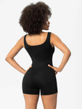 Scoop Neck Wide Strap Shaping Romper - Trendsi - Flyclothing LLC