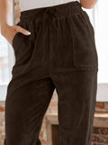 Drawstring Pants with Pockets - Trendsi - Flyclothing LLC