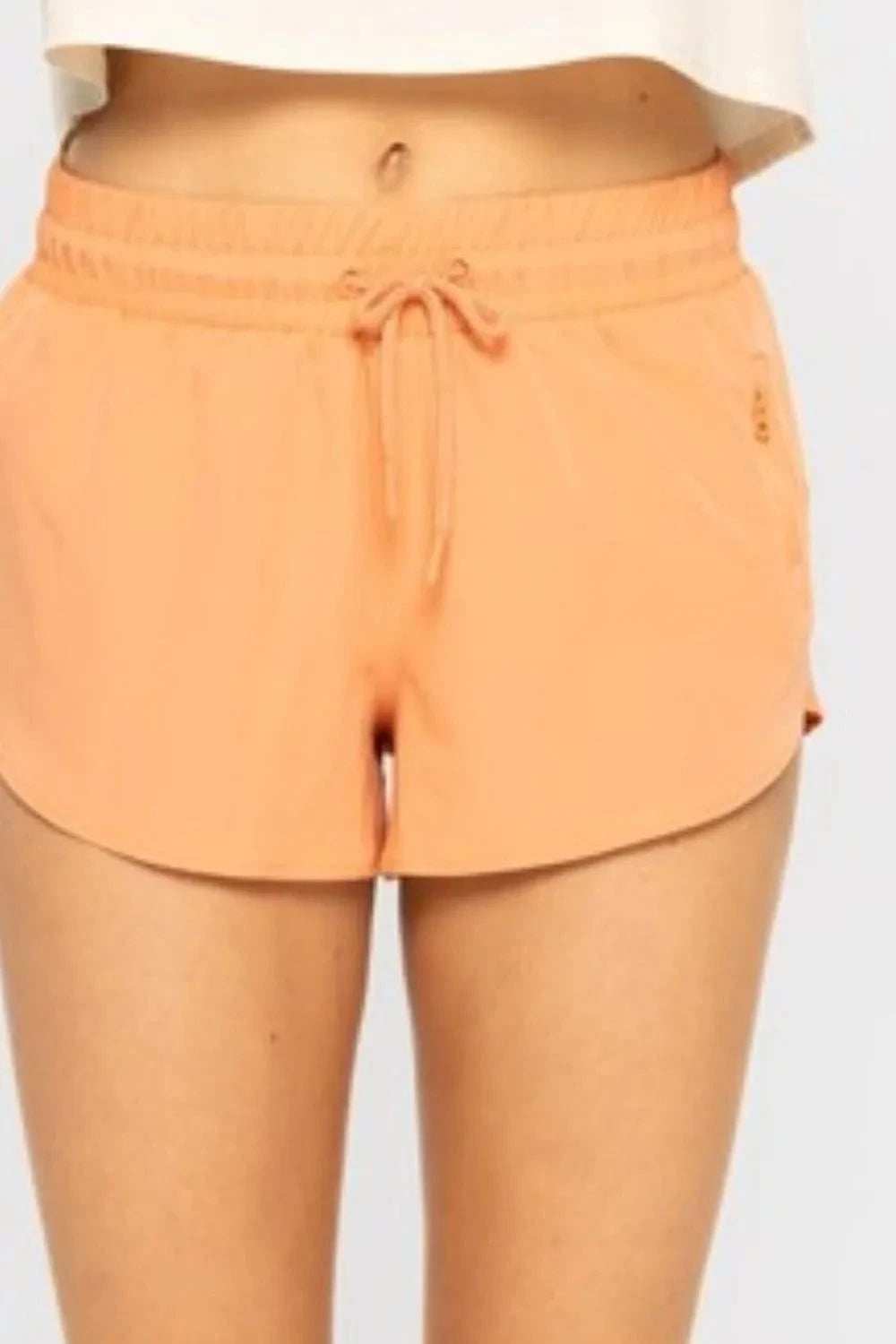 MONO B Drawcord Mini Shorts - Trendsi - Flyclothing LLC