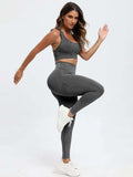 Scoop Neck Wide Strap Top and Pants Active Set - Trendsi - Flyclothing LLC