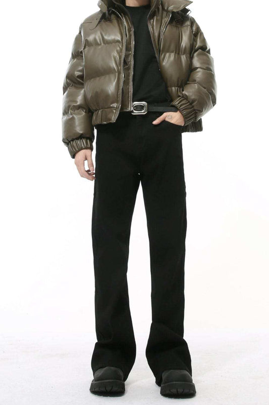 High Waist Jeans with Pockets - Trendsi - Flyclothing LLC