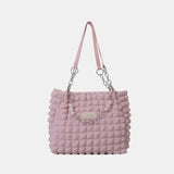Bubble Textured Tote Bag - Trendsi - Flyclothing LLC