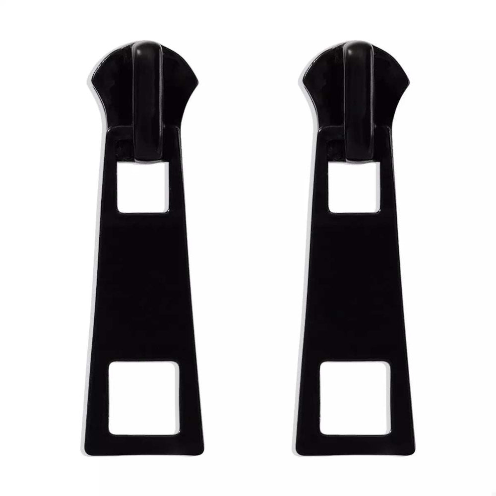 Colorful Zipper Drop Earrings - Trendsi - Flyclothing LLC