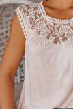 Full Size Lace Round Neck Tank - Trendsi - Flyclothing LLC