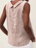 Full Size Round Neck Sleeveless Top - Trendsi - Flyclothing LLC