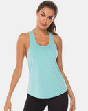 Full Size Scoop Neck Wide Strap Active Tank - Trendsi - Flyclothing LLC