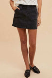 Annie Wear Cargo Denim Mini Skirt - Trendsi - Flyclothing LLC