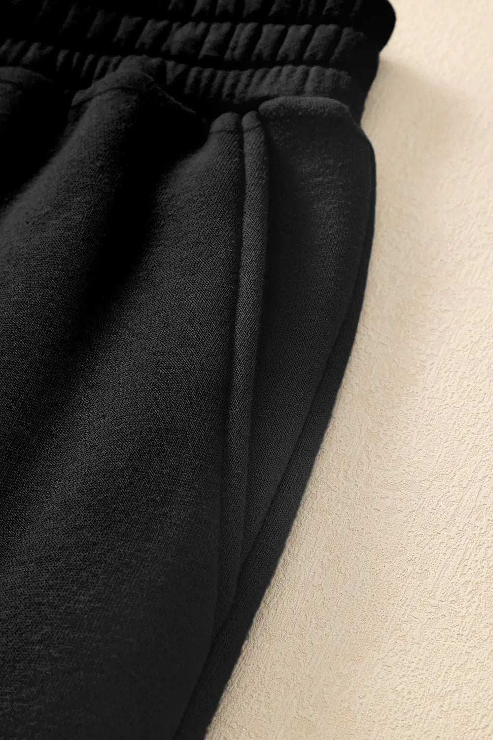 Pocketed Elastic Waist Active Joggers - Trendsi - Flyclothing LLC