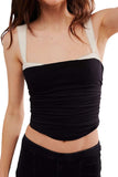 Square Neck Wide Strap Cami - Trendsi - Flyclothing LLC
