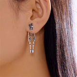 Halloween Skeleton Drop Earrings - Trendsi - Flyclothing LLC