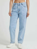 Pocketed Straight Leg Jeans - Trendsi - Flyclothing LLC