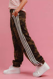 BiBi Side Lines Camouflage Track Pants - Trendsi - Flyclothing LLC