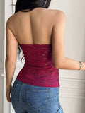Devine Lace Tube Top - Trendsi - Flyclothing LLC