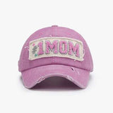 Letter Adjustable Cotton Baseball Cap - Trendsi - Flyclothing LLC