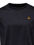 Men's Embroidered Round Neck T-Shirt - Trendsi - Flyclothing LLC