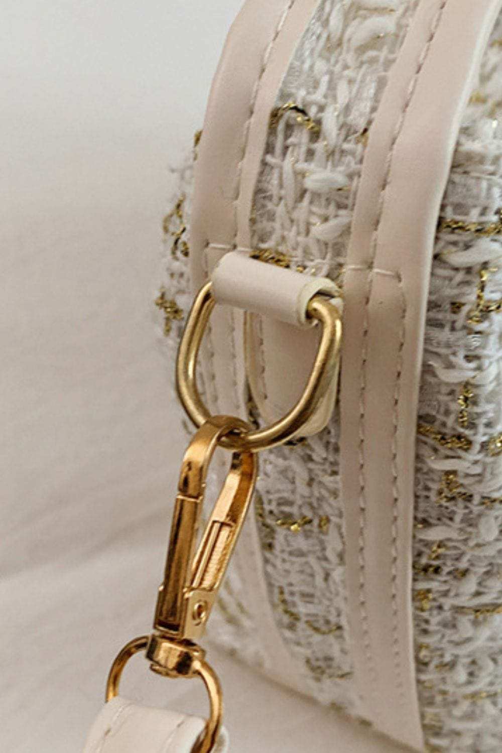 Woven Removable Strap Shoulder Bag - Trendsi - Flyclothing LLC