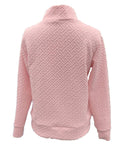 Textured Dropped Shoulder Long Sleeve Sweatshirt - Trendsi - Flyclothing LLC