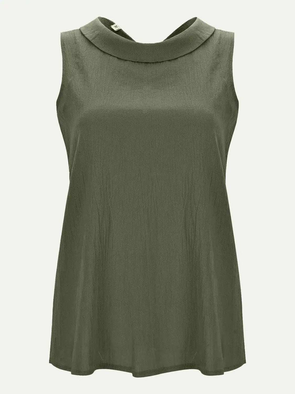 Full Size Round Neck Sleeveless Top - Trendsi - Flyclothing LLC