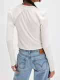 V-Neck Button Up Cropped Cardigan - Trendsi - Flyclothing LLC