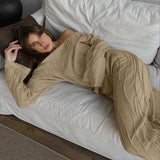 Texture Dropped Shoulder Long Sleeve Top and Pants Set - Trendsi - Flyclothing LLC