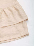 Perfee Layered High Waist Shorts - Trendsi - Flyclothing LLC