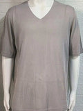 Men's V-Neck Short Sleeve T-Shirt - Trendsi - Flyclothing LLC