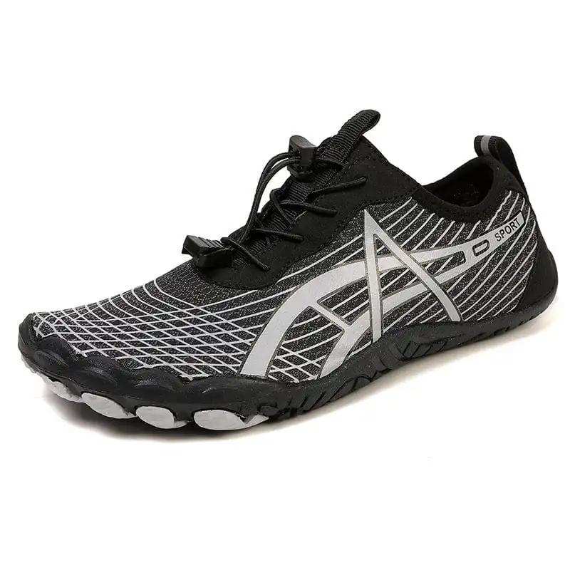 Elastic Lock Laces Mesh Breathable Hike Footwear - Trendsi - Flyclothing LLC