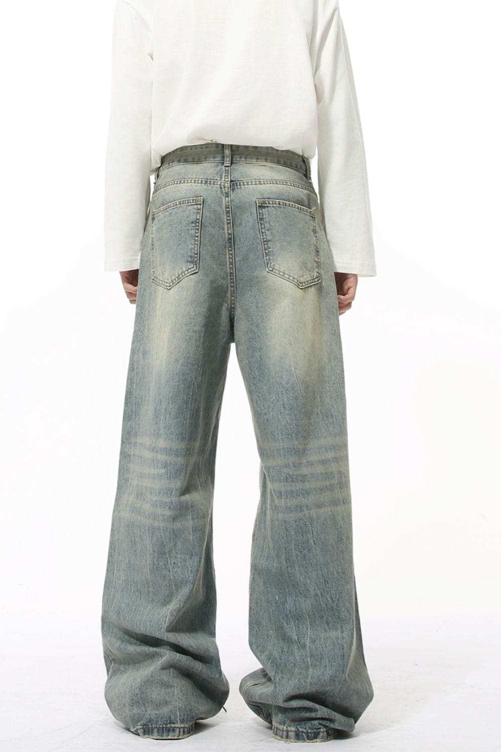 Wide Leg Jeans with Pockets - Trendsi - Flyclothing LLC