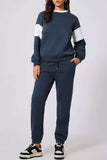 Drop Shoulder Loose Sweatshirt and Joggers Active Set - Trendsi - Flyclothing LLC