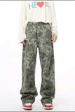 Camouflage Jeans with Pockets - Trendsi - Flyclothing LLC