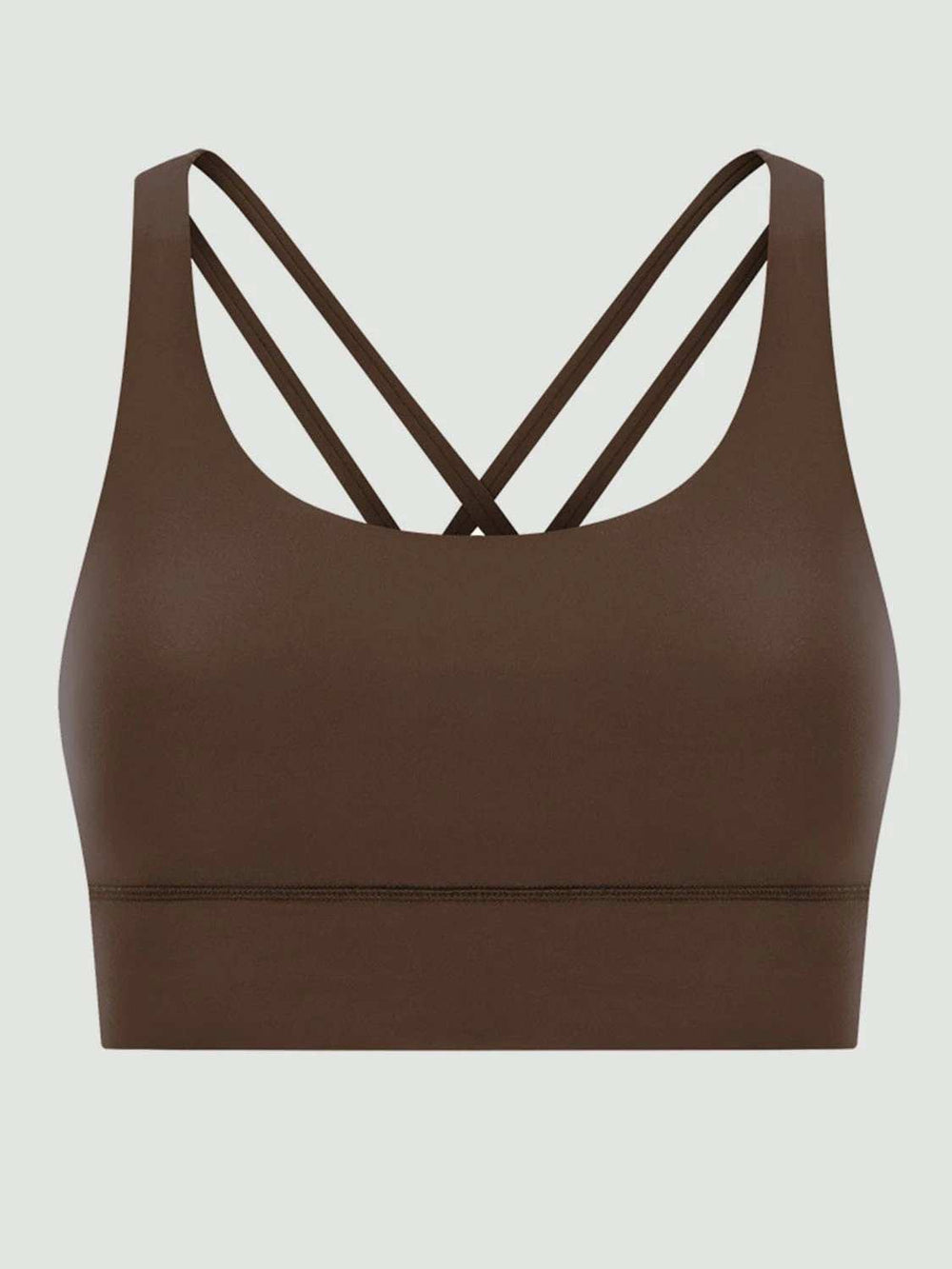 Crisscross Scoop Neck Active Tank - Trendsi - Flyclothing LLC