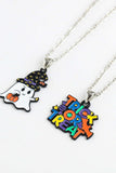 Two-Piece Halloween Theme Necklace Set - Trendsi - Flyclothing LLC