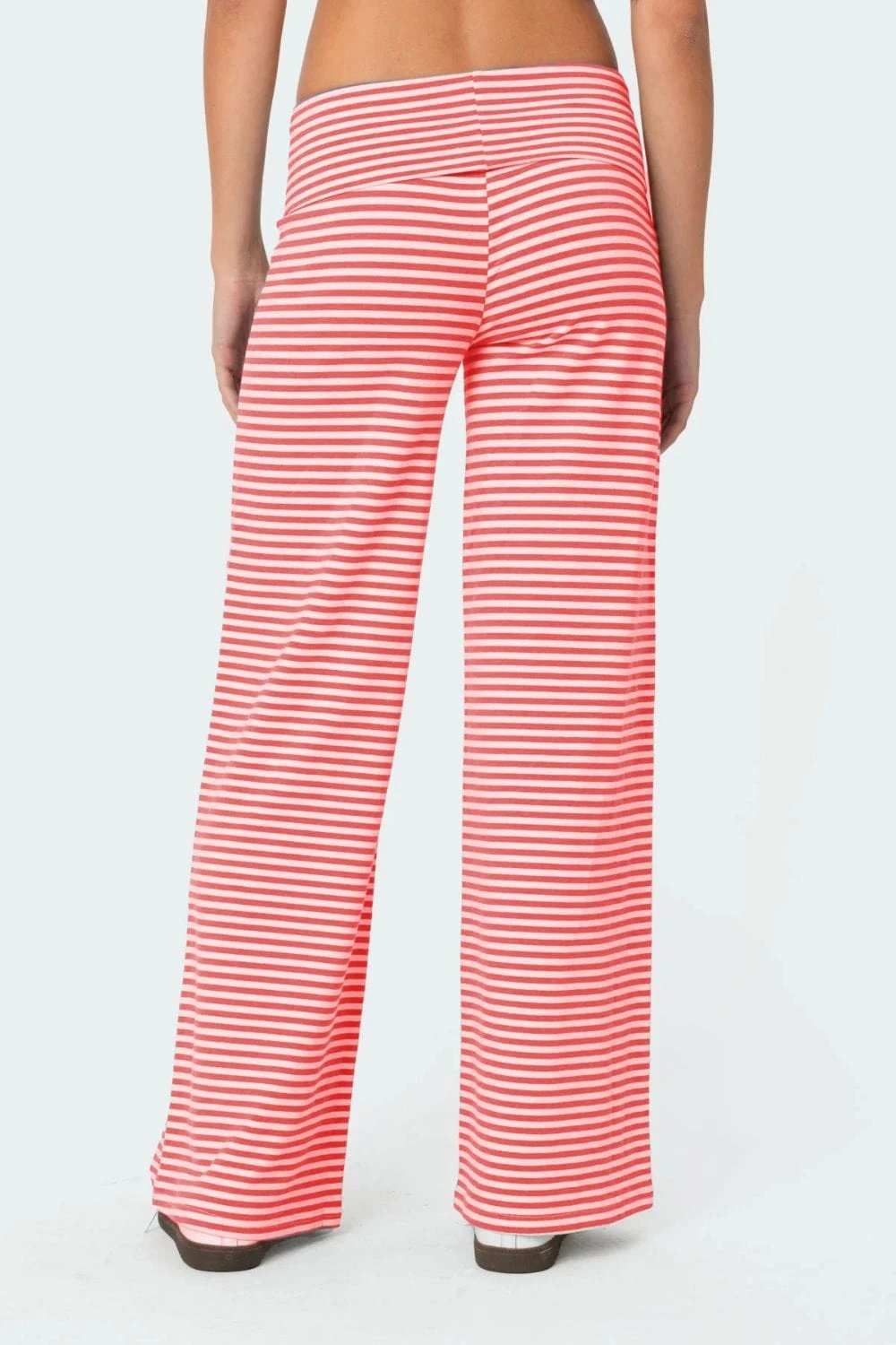 Striped Wide Leg Pants - Trendsi - Flyclothing LLC