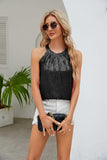 Sequin Grecian Neck Tank - Trendsi - Flyclothing LLC