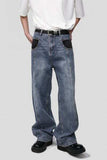 Mid Rise Waist Jeans with Pockets - Trendsi - Flyclothing LLC