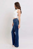 Judy Blue Full Size High Rise Flare Jeans with Pockets Plus Size - Trendsi - Flyclothing LLC