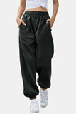 Elastic Waist Joggers with Pockets - Trendsi - Flyclothing LLC