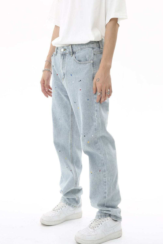 Baggy Jeans with Pockets - Trendsi - Flyclothing LLC