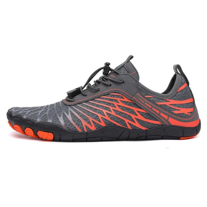 Elastic Lock Laces Mesh Breathable Hike Footwear - Trendsi - Flyclothing LLC