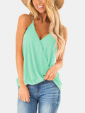 Full Size Surplice Spaghetti Strap Top - Trendsi - Flyclothing LLC