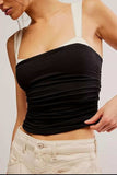 Square Neck Wide Strap Cami - Trendsi - Flyclothing LLC