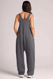 Wide Strap Jumpsuit with Pockets - Trendsi - Flyclothing LLC