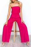 Tube Top and Wide Leg Pants Set - Trendsi - Flyclothing LLC