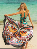 Printed Spaghetti Strap Cover Up - Trendsi - Flyclothing LLC