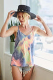 BiBi Tie Dye French Terry Knit Cami - Trendsi - Flyclothing LLC