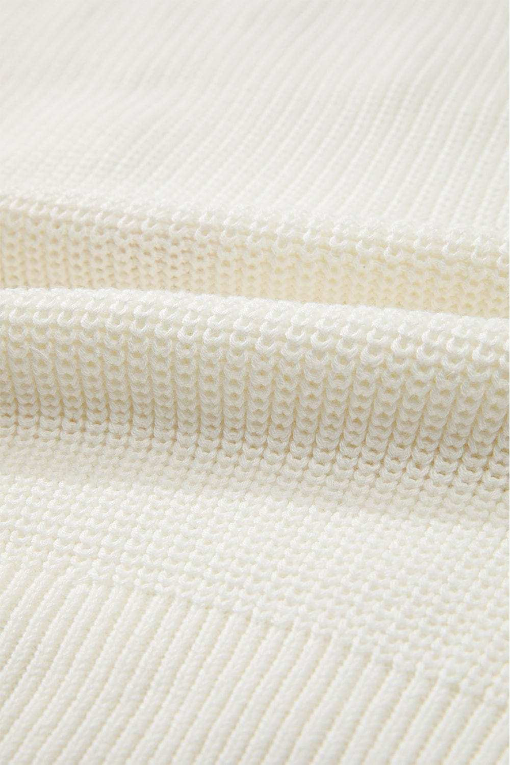 MERRY & BRIGHT Round Neck Sweater - Trendsi - Flyclothing LLC