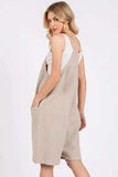 Mittoshop Scoop Neck Spaghetti Strap Overalls with Pockets - Trendsi - Flyclothing LLC
