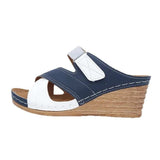Open Toe Wedge Sandals - Trendsi - Flyclothing LLC