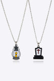 Two-Piece Halloween Theme Necklace Set - Trendsi - Flyclothing LLC